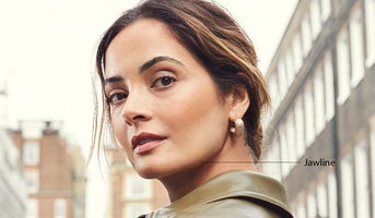 An-attractive-young-woman-with-an-angular-jawline