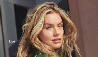 A-beautiful-woman-with-the-perfect-lip-shape